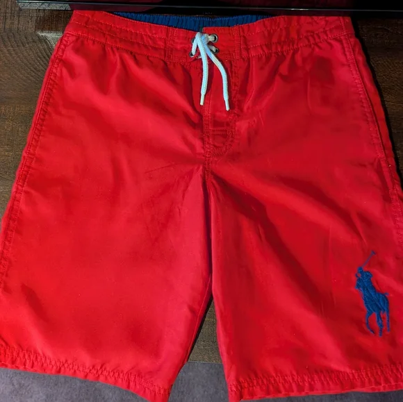 Boys Ralph Lauren Swim Trunks M - Picture 7 of 13